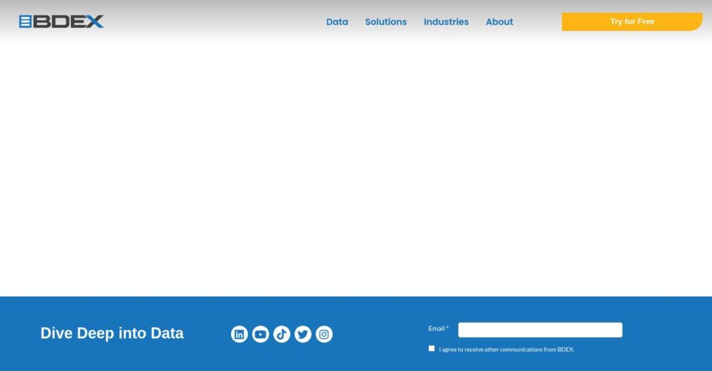 BDEX Homepage