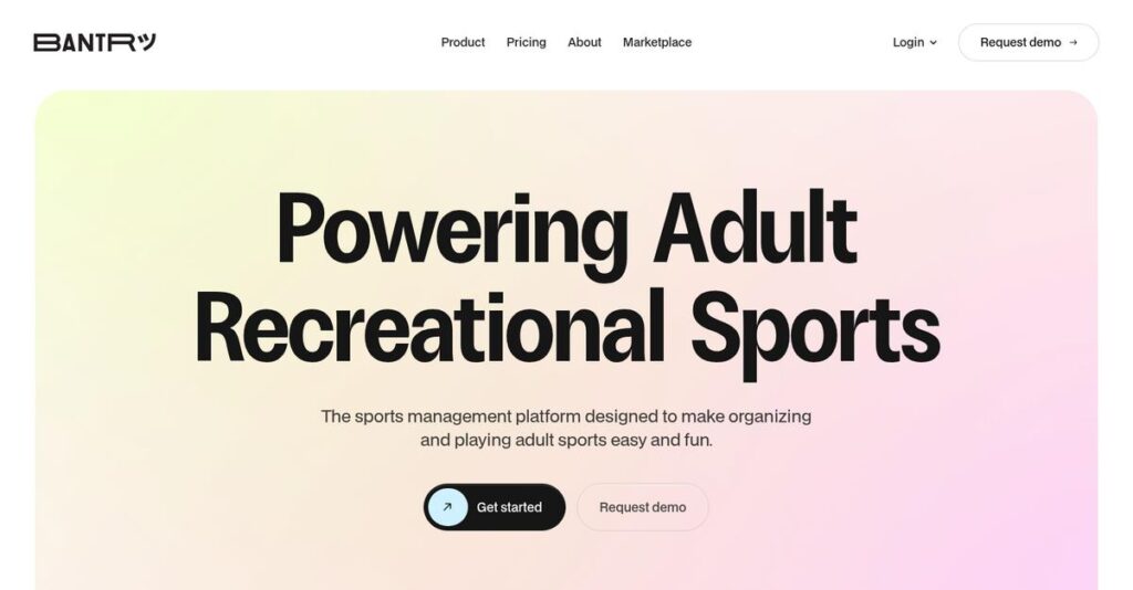Bantr Homepage