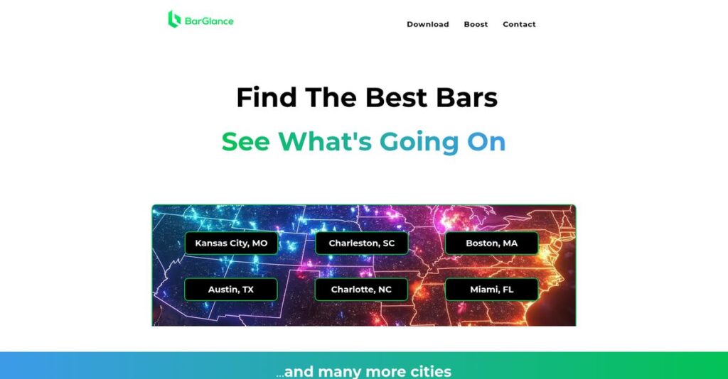 BarGlance Homepage
