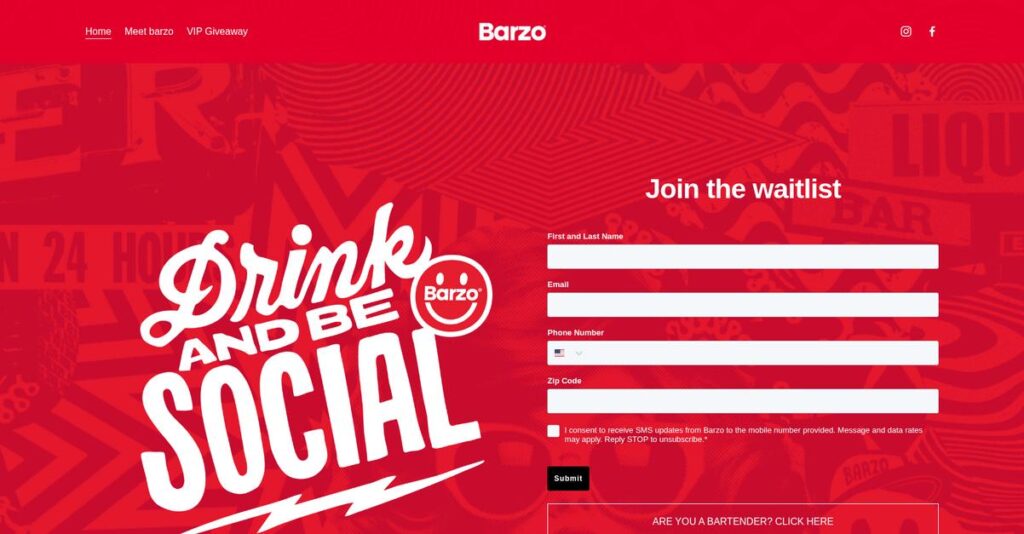Barzo Homepage