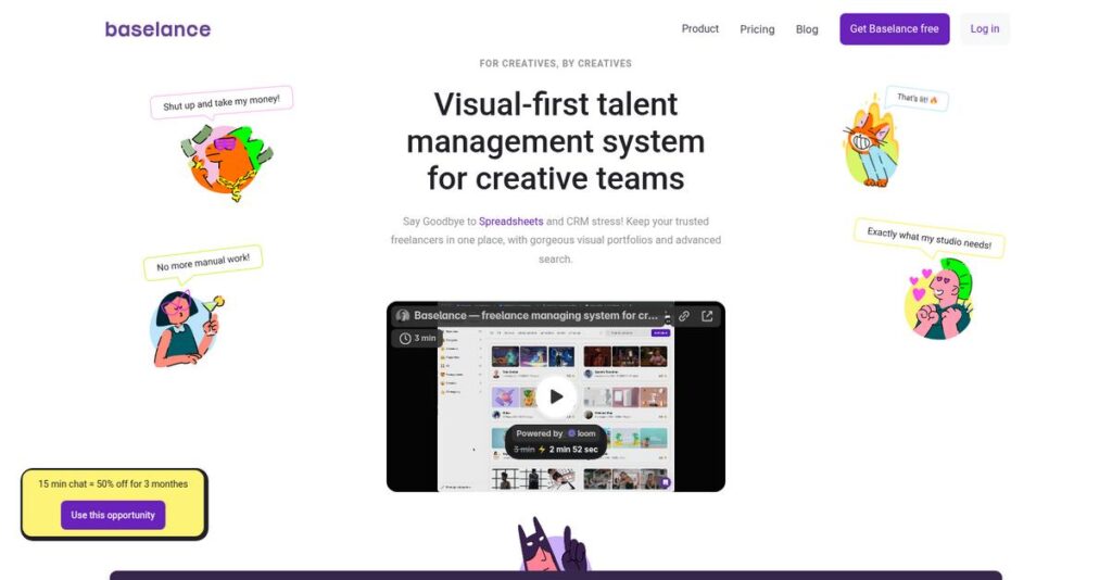 Baselance Homepage