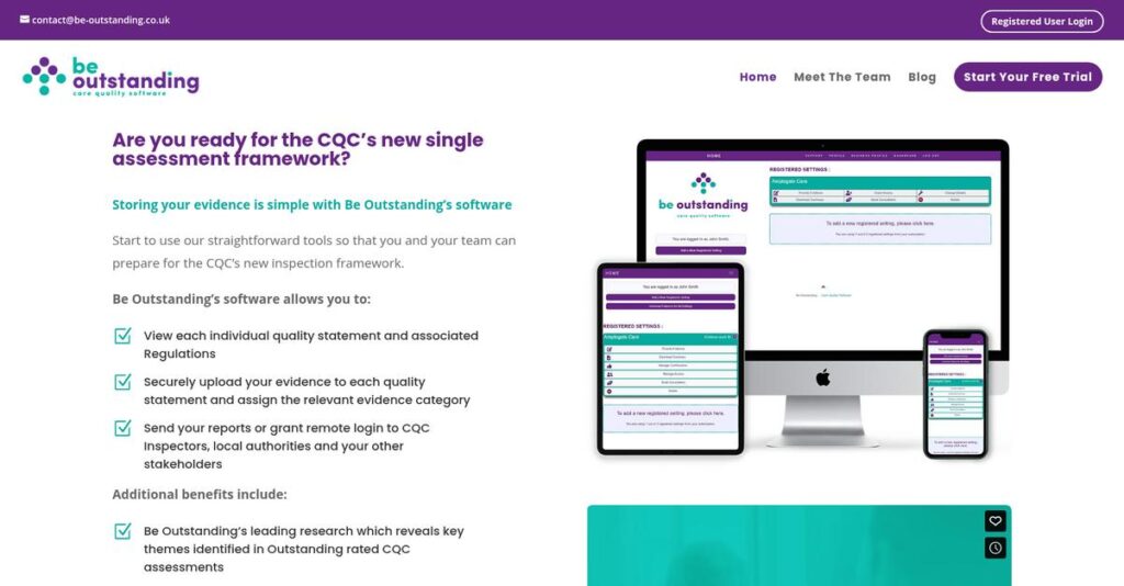 Be Outstanding Homepage