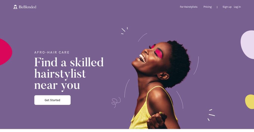 BeBlended Homepage