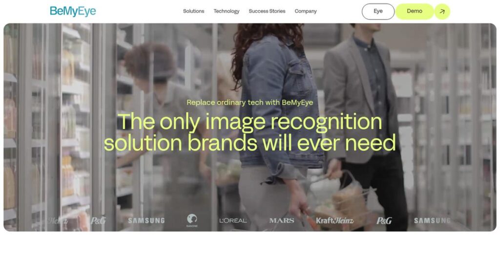 BeMyEye Homepage