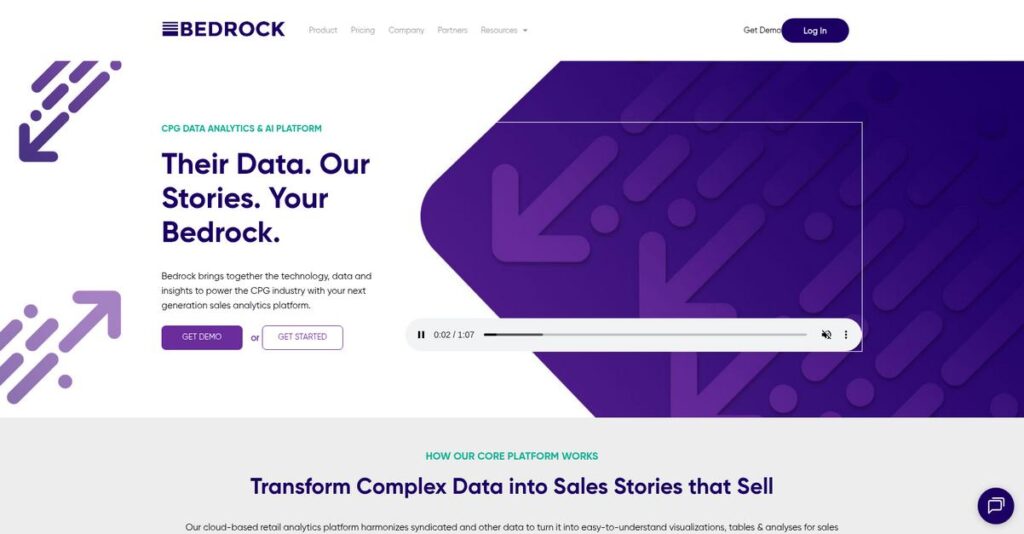 Bedrock Analytics Homepage