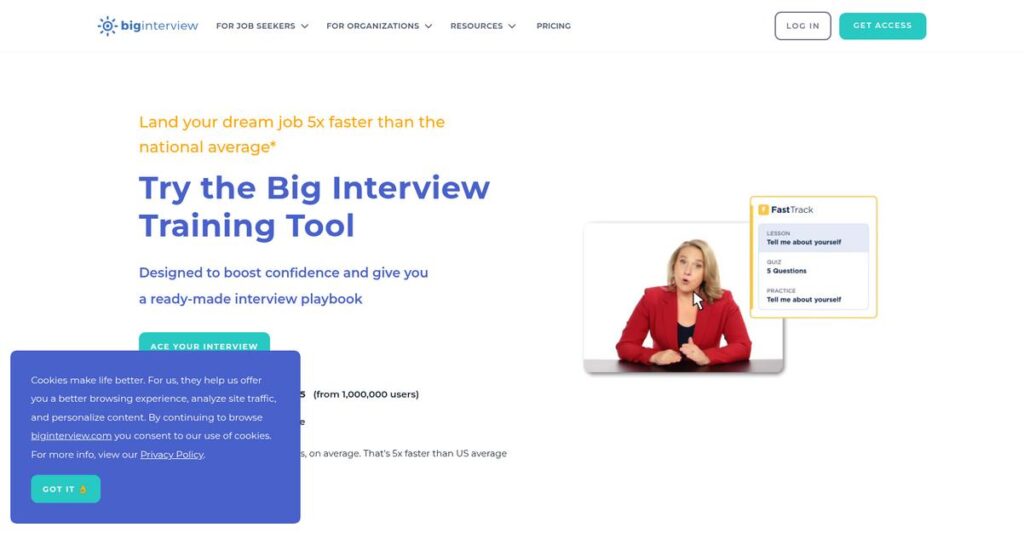 Big Interview Homepage