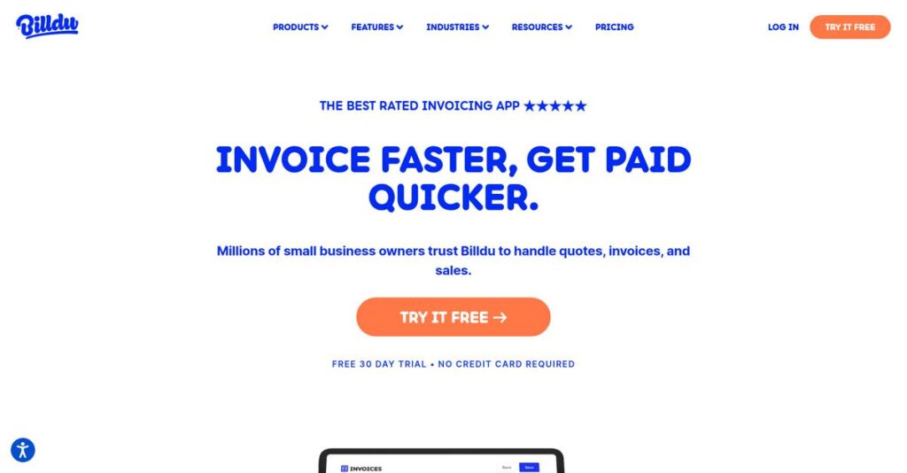 Billdu Homepage