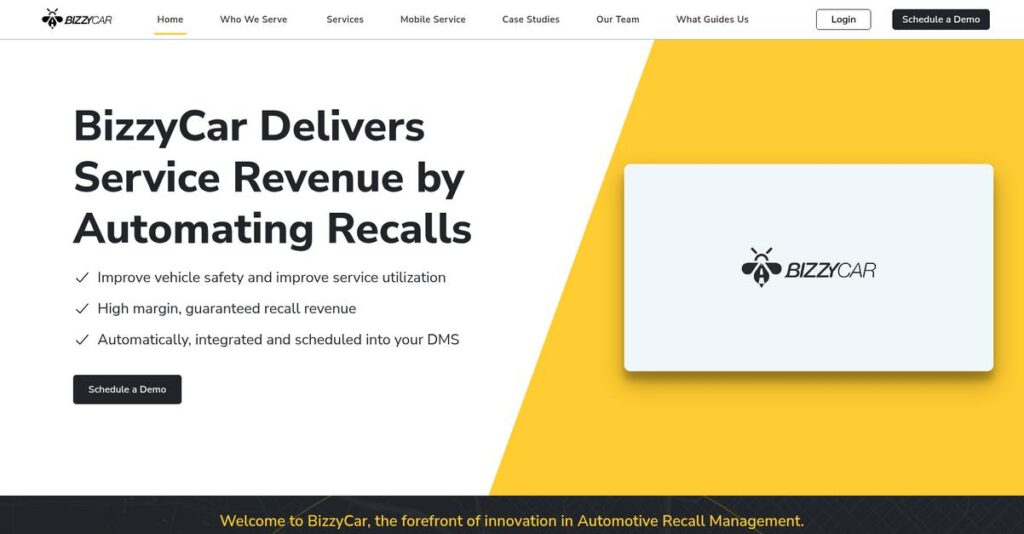 BizzyCar Homepage