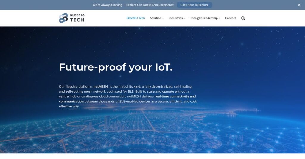 BleedIO Tech Homepage