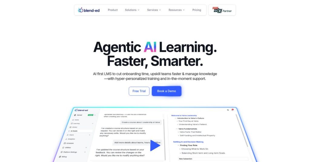 Blend ed Homepage