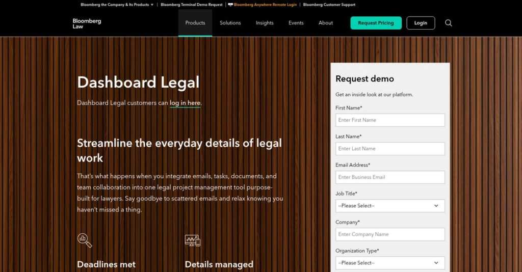 Bloomberg Law Homepage