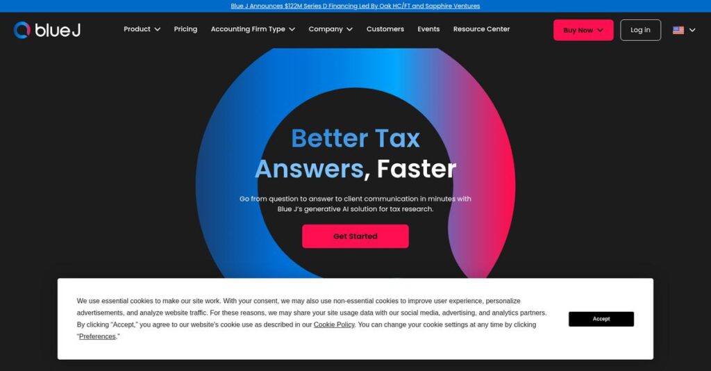Blue J Homepage