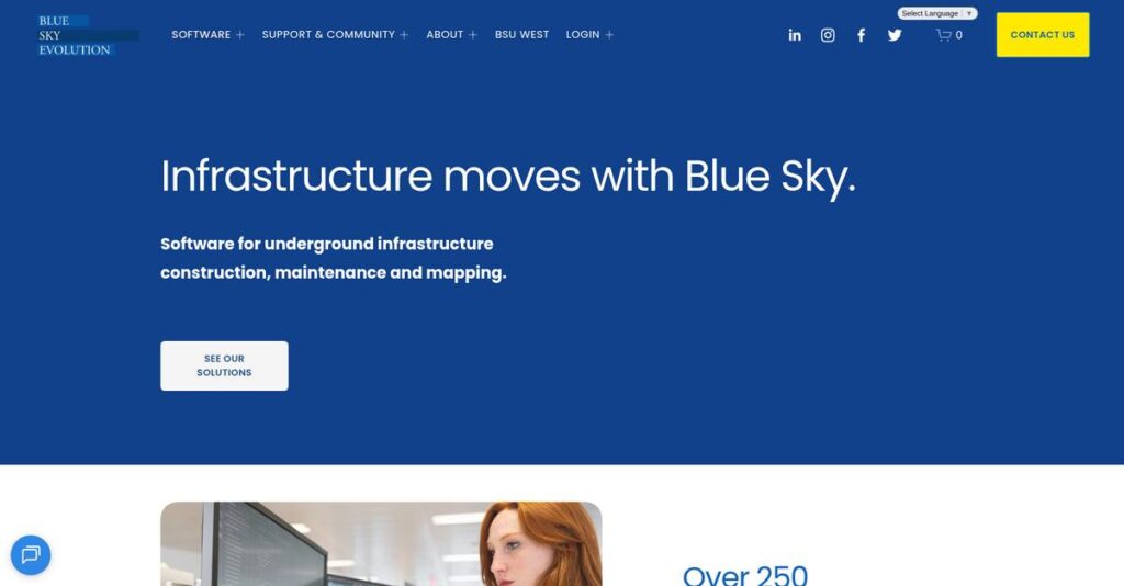 Blue Sky Homepage