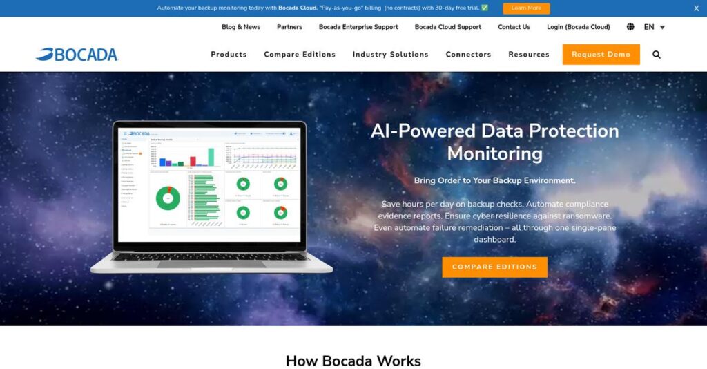 Bocada Homepage
