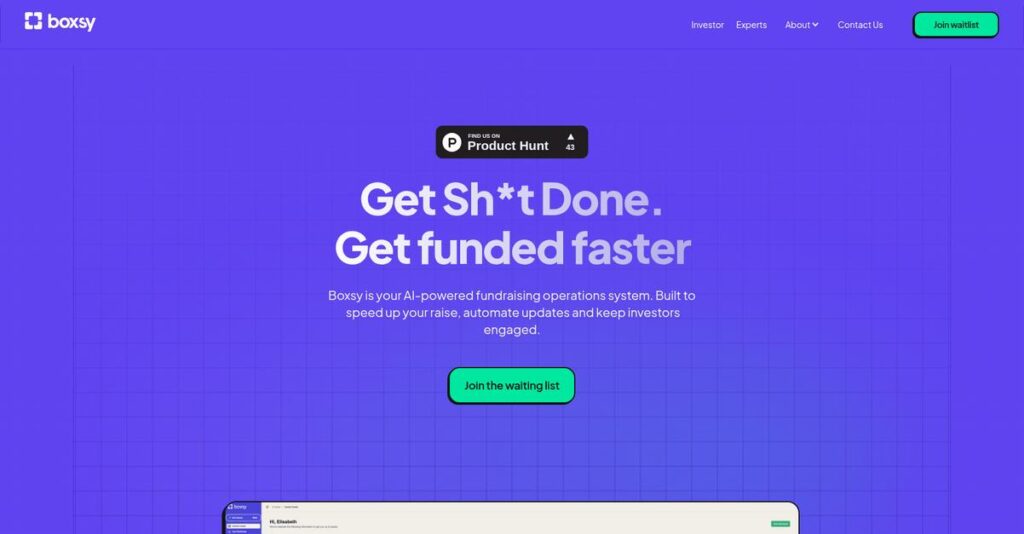 Boxsy Homepage