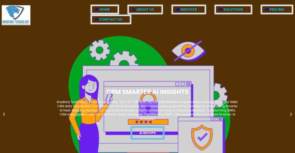Bradford Technology Homepage