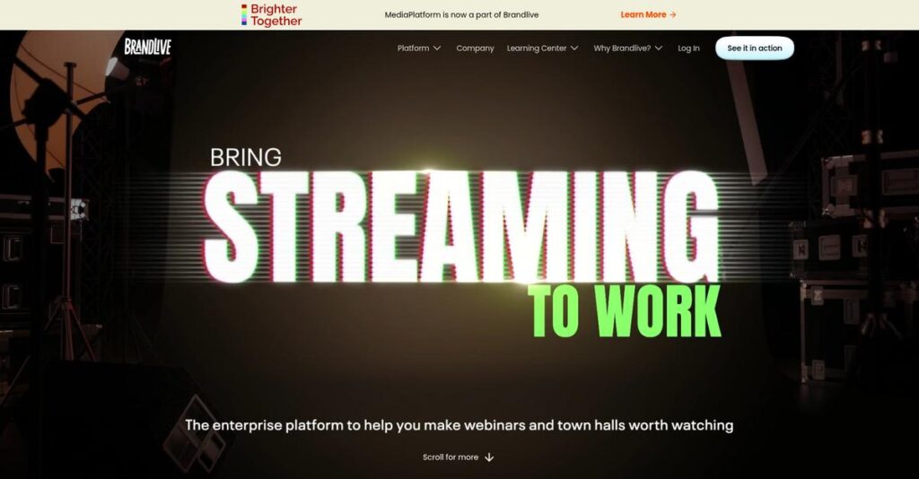 Brandlive Homepage