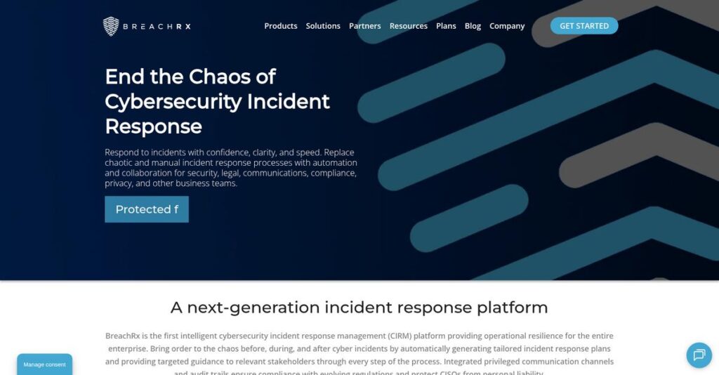 BreachRx Homepage