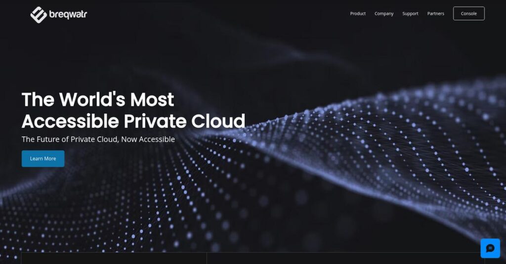 Breqwatr Homepage