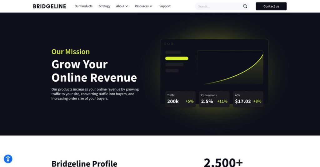 Bridgeline Homepage