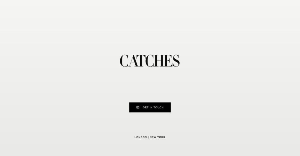 CATCHES Homepage