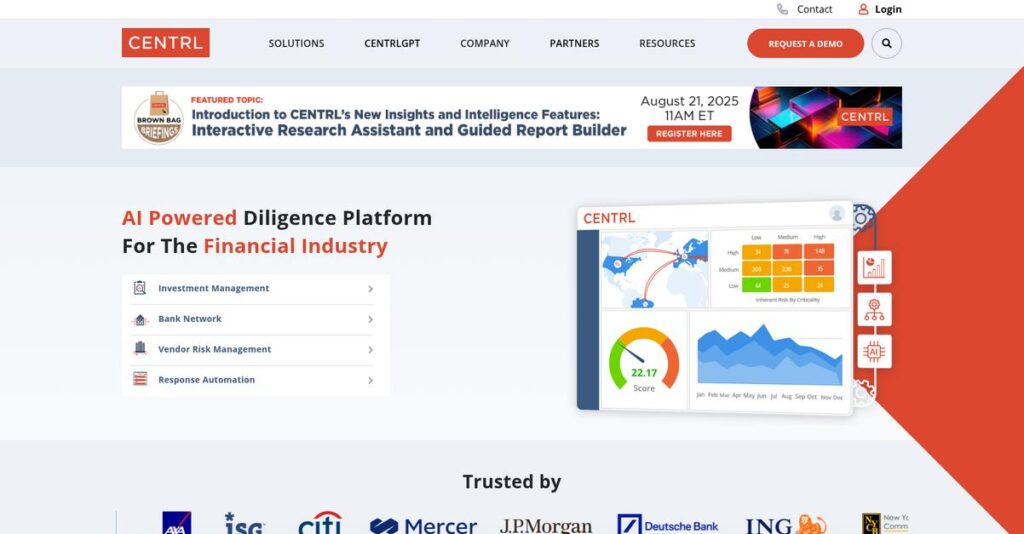 CENTRL Homepage