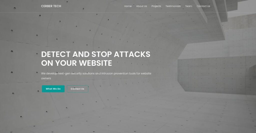 CERBER TECH Homepage