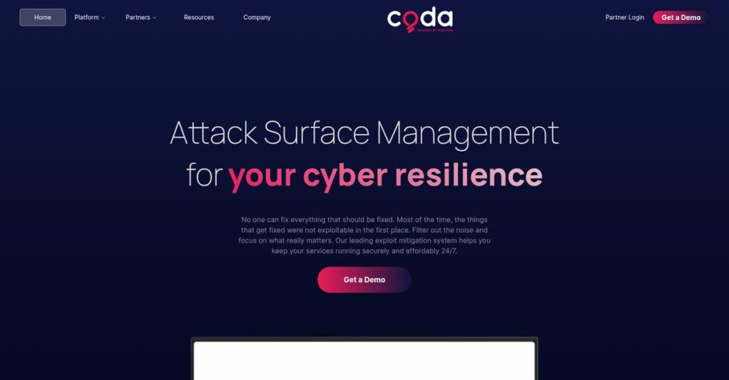 CODA Intelligence Homepage