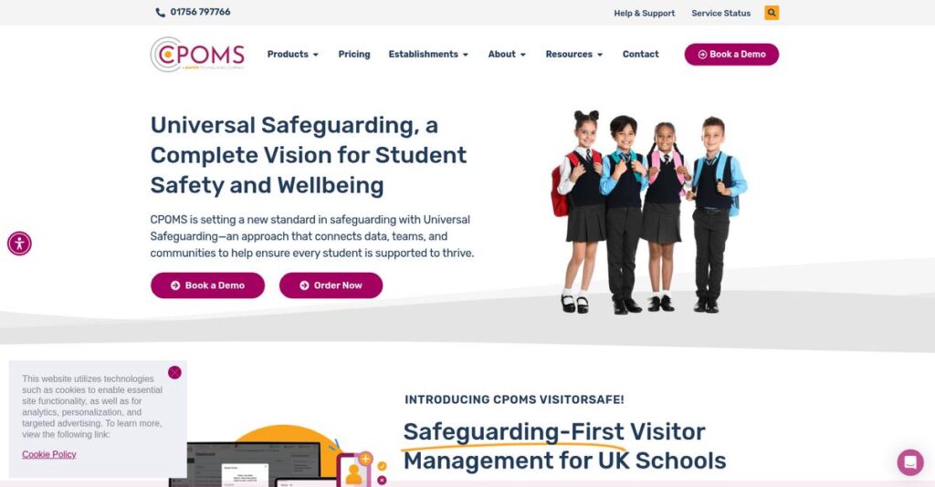 CPOMS Systems Homepage