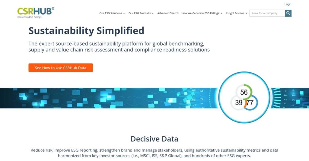 CSRHub Homepage
