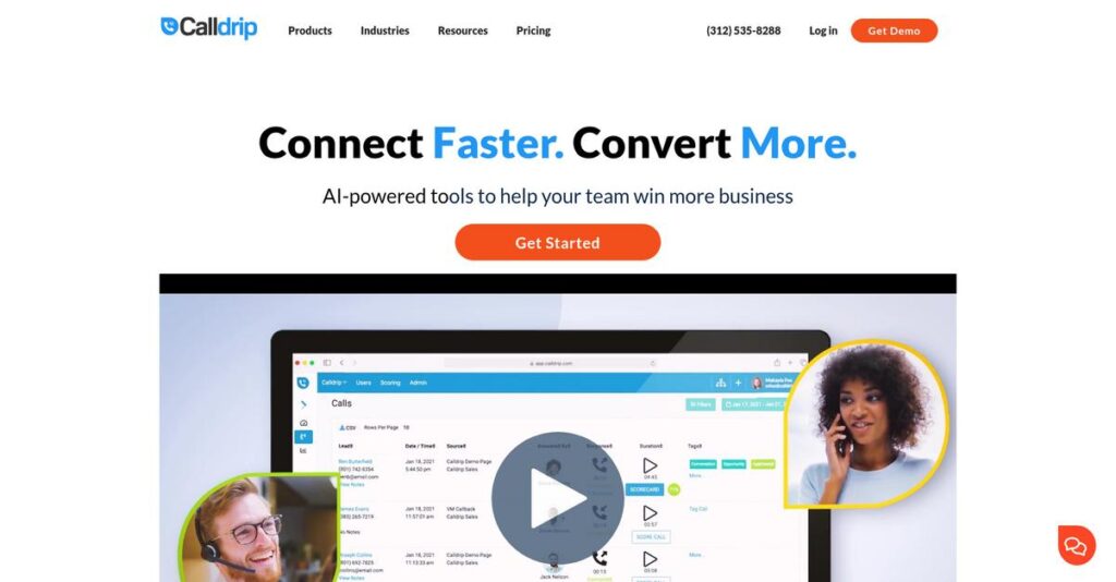 Calldrip Homepage