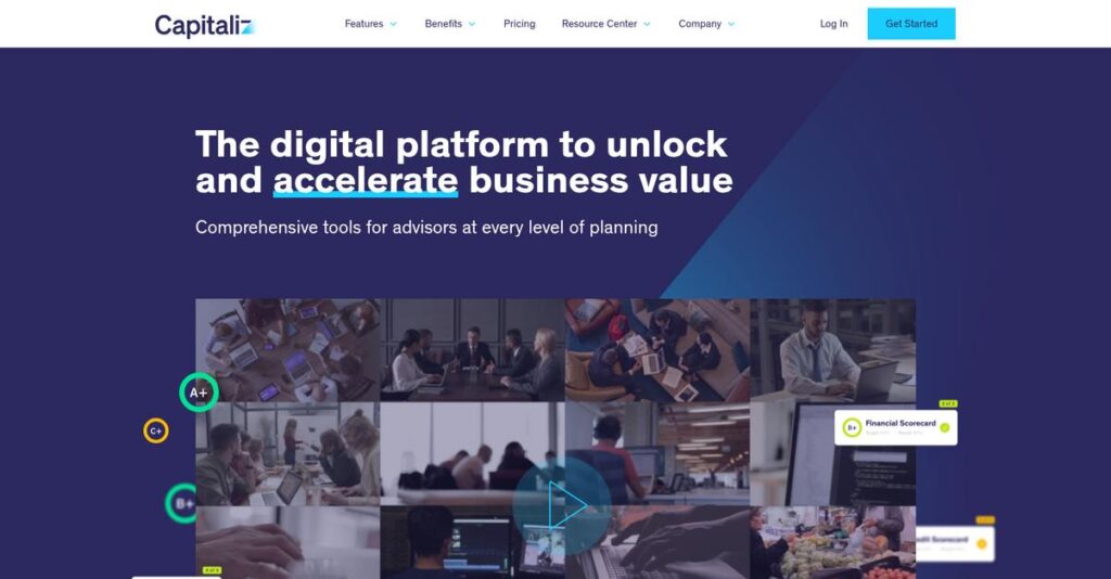 Capitaliz Homepage