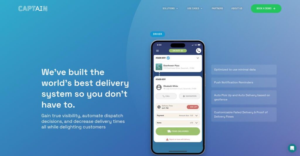Captain Homepage