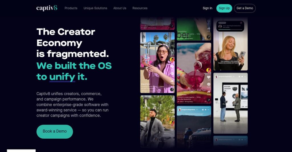 Captiv8 Homepage