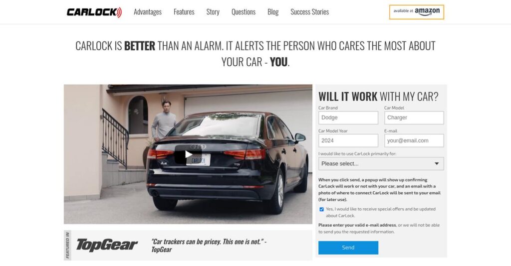 CarLock Homepage