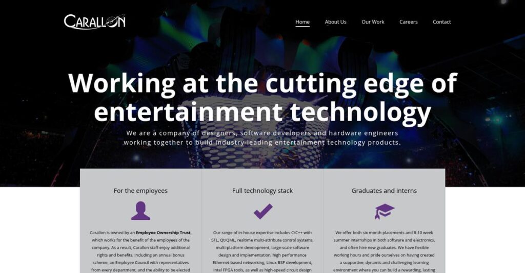 Carallon Homepage
