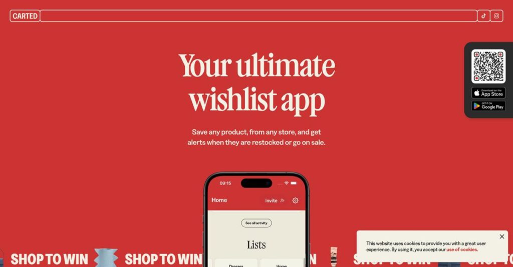 Carted Homepage