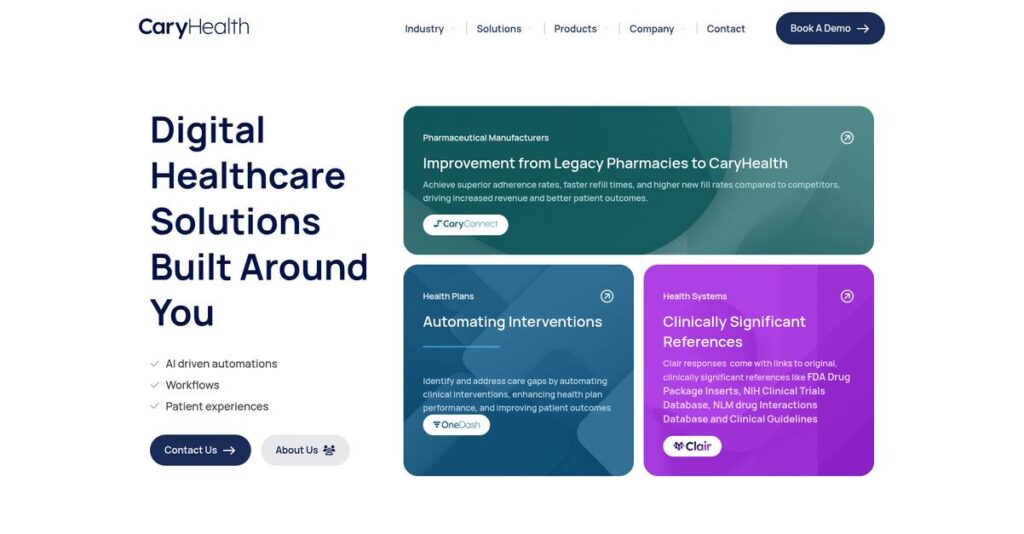 CaryHealth Homepage
