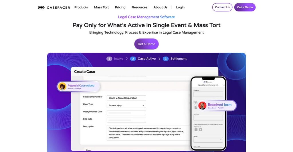 CasePacer Homepage