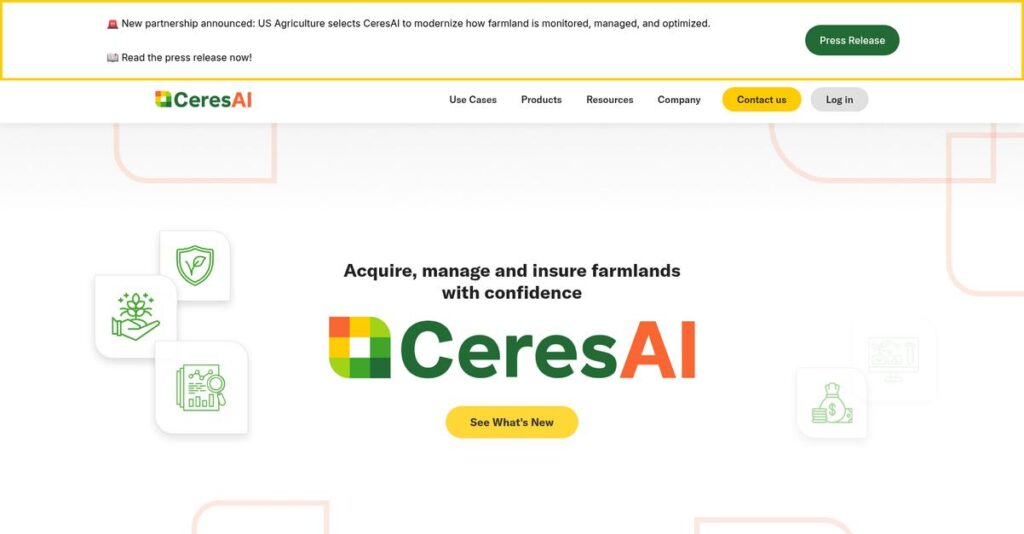 Ceres AI Homepage