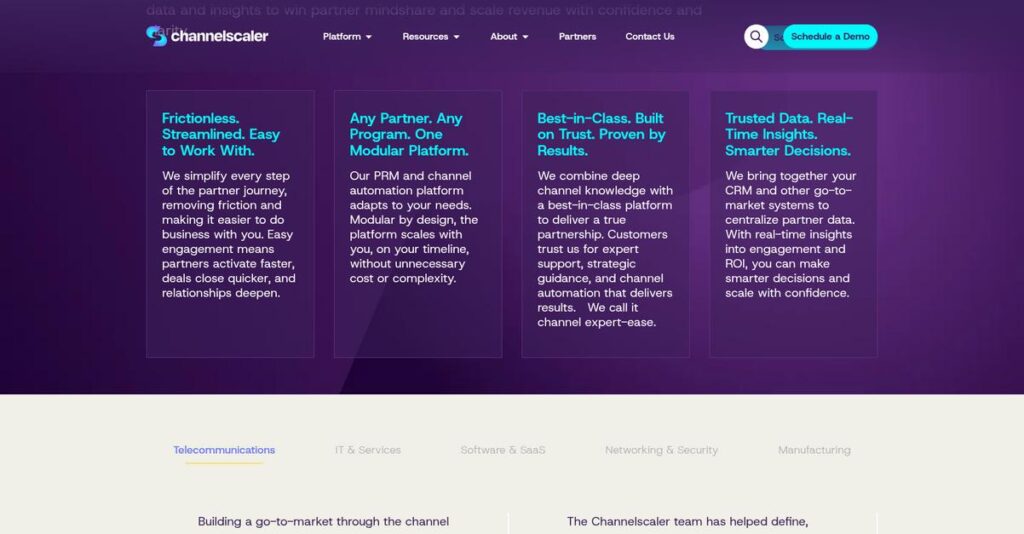 Channelscaler Homepage