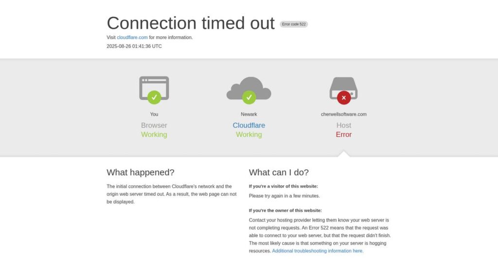 Cherwell Software Homepage