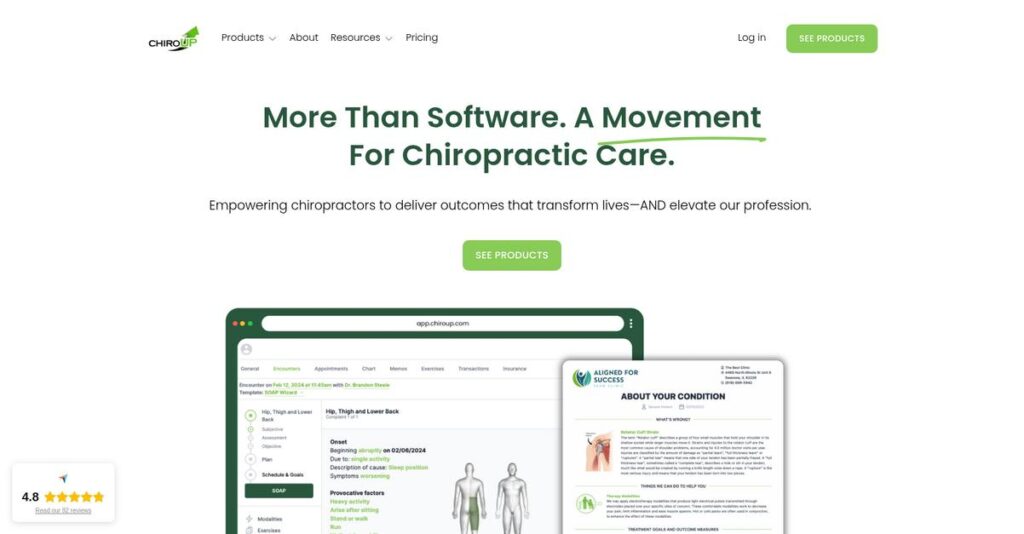 ChiroUp Homepage