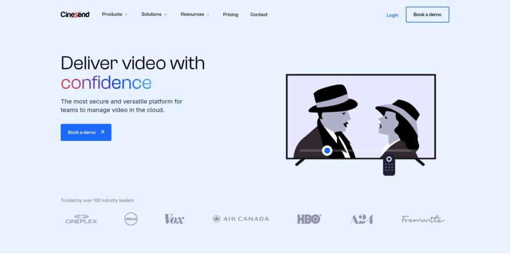 CineSend Homepage