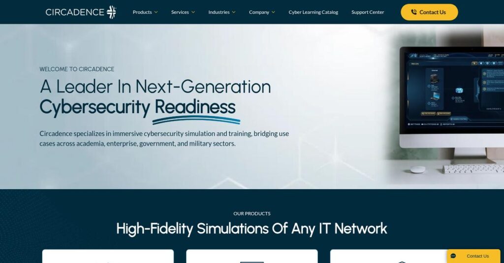 Circadence Homepage