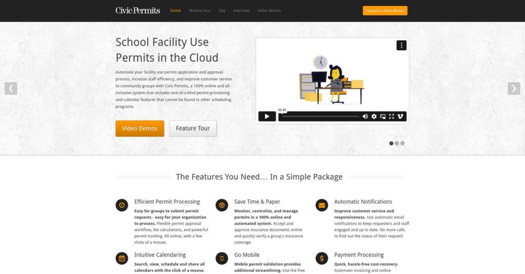 Civic Permits Homepage