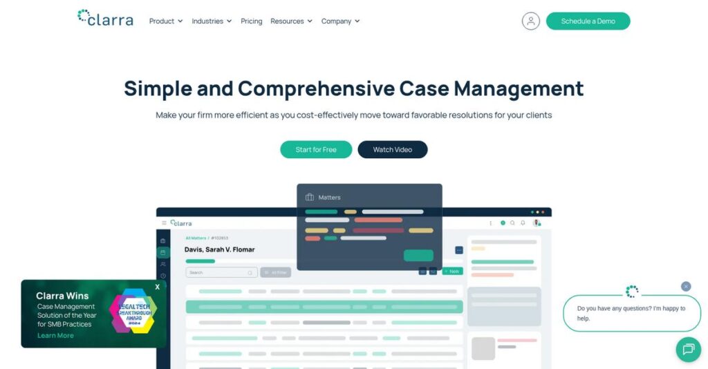 Clarra Homepage