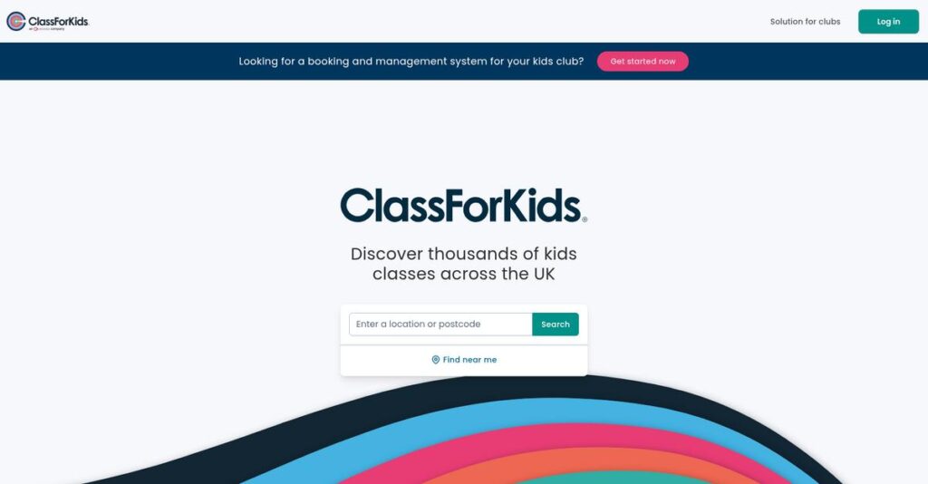 ClassForKids Homepage