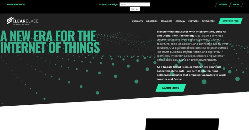 ClearBlade Homepage