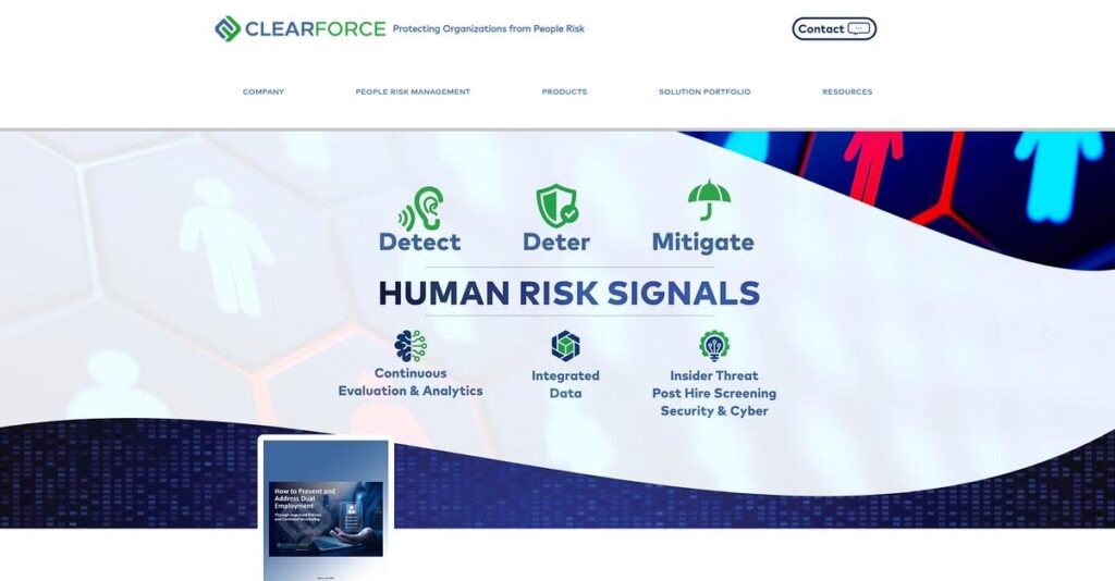 ClearForce Homepage